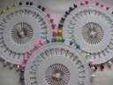 Teardropspelden  30 Mixed Meerdere kleuren 5*8mm Parelspeld