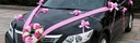 Autodecoratie Zijden Roze 6610 