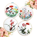 Bamboe ring Borduurring Flowerhoop met stelschroef 10 cm /stuk Bamboo bloemenring