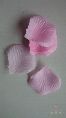 Blad Zijden blaadjes LichtRozenblaadjes ca. 100st 