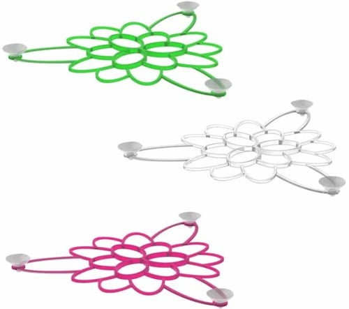 Bloemenschikker Handig hulpje wit bloemenschikker