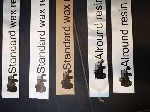 Inkt voor Lintprinters Transferfilm Zwart GRS945 Allround resin TTR 84mm/74m kleine kern voor  en stickers