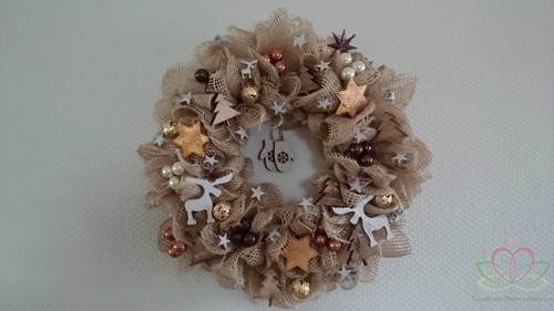 -Jute Juteband ca. 15 cm naturel rol ca. 40 m open structuur