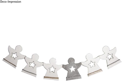 Silhouete Engel Papiermach‚ 43x8x0, 2cm 