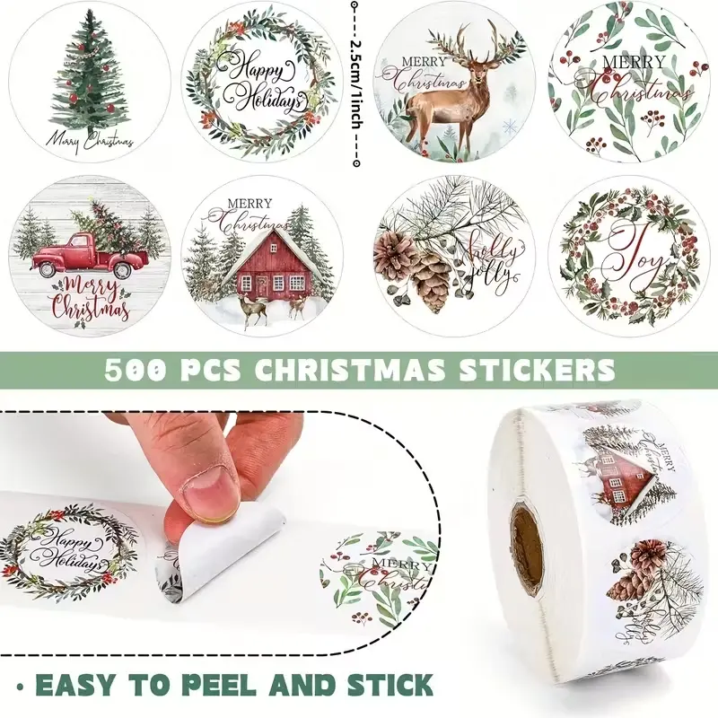 sluitsticker label kerst merry christmas kerststicker (13).webp