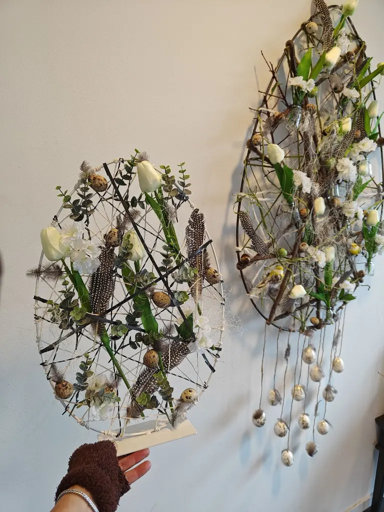 DIY pakket Groot metalen eiframe voor Pasen decoratie (5).webp
