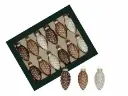 503322 w-b. 12 glass cones-cap opal natural 60 mm 1-24.webp
