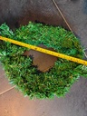 Dennenkrans Kunst 45-50cm (18 INCH) SPRUCE krans Kunst krans zelf open buigen