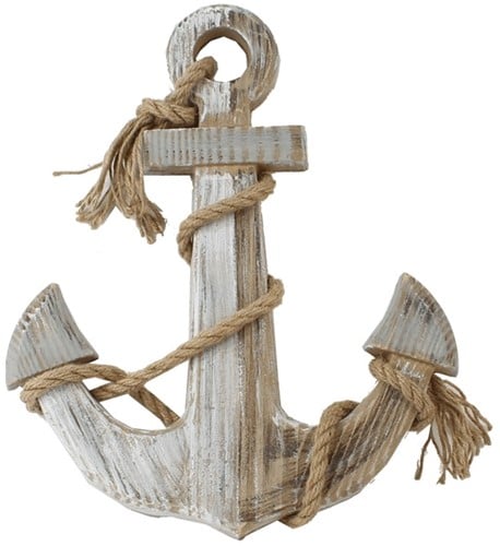 Anker Hout Maritiem 40 cm