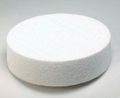 Oasis® Styropor Piepschuim Isimo cake dummy taart 25×7 cm