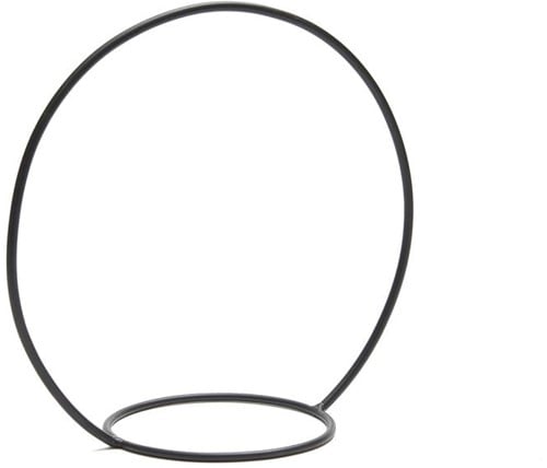 Metalen frame Ring Zwart ca. 30 cm