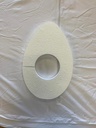 Styropor Piepschuim Isimo Ei Platrond Paasei 45 cm met gat