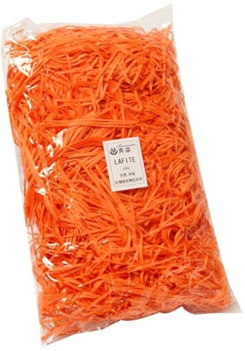 Paasgras Vuller Papierstroken Oranje 50 gram