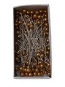 Parelspelden Push pin Goud 6 mm Set 120