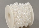 Parelketting Parelguirlande 15 meter Creme 3+8 mm 