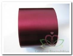 Bedrukt lint Jou te moeten missen, die onmisbaar was Donkerrood met Zilveren opdruk 70 mm 80 cm