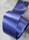Bedrukt lint Paars met Zilveren opdruk 45 mm 50 cm