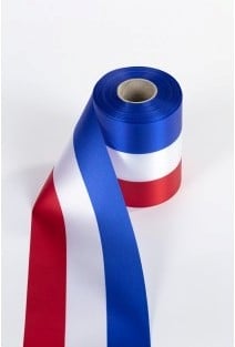 Nederlandse vlag Rood Wit Blauw 70 mm 3 meter ook geschikt om te bedrukken