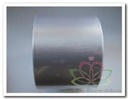 Bedrukt lint Wit met Lila opdruk 70 mm 80 cm