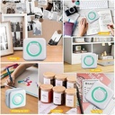Mini Fotoprinter zwartWit Labelprinter Labelmaker Phomemo C15 MintGroen incl software / st 