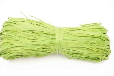 Raffia Lichtgroen HBX 50 gram