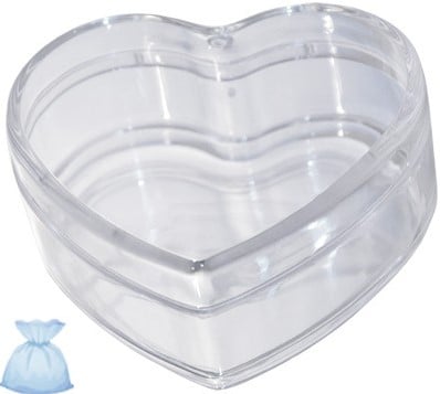 Hart kunststof transparant deelbaar 85 mm