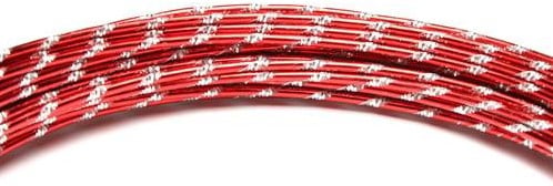 Aluminiumdraad Diamant Rood 10 meter kleinverpakking