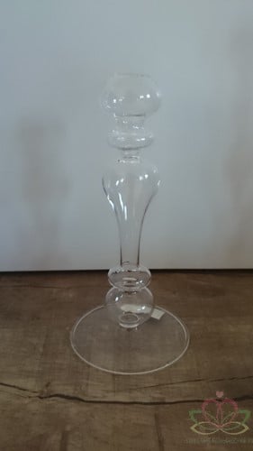 Glas Vaas Kandelaar 20 cm 