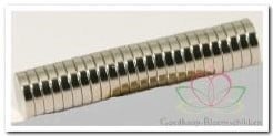 Corsagemagneet supersterk set 2 stuks