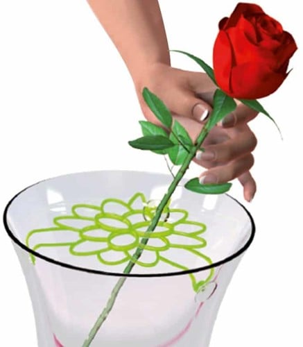 Bloemenschikker Handig hulpje wit