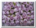 Mini Foam Roos Lila 2 cm Doosje 144 stuks