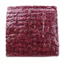 Mini Foam Roos met Tule Wijnrood 2 cm Bulk Pak 144 stuks