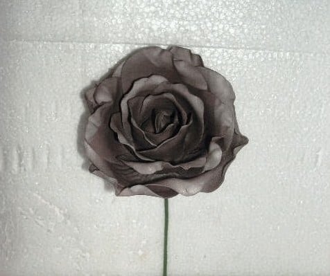 Foamroos Sophie Taupe 15 cm Doos 12 stuks