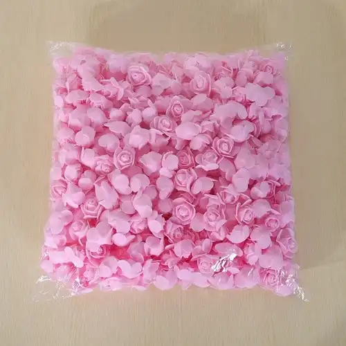 Foamroos Lia voor Rose Bear Roze Los 3,5 cm 50 stuks