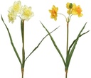 Narcis Zijdenbloem triple bush Geel per stuk