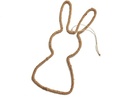 Haas frame met touw Rope Rabbit hanger 40 cm per stuk