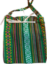Pendelzakje geluksbuidel Giftbag Bolivia Pink met hengsel en koord 14x15 cm per stuk