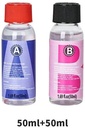 Epoxy giethars A en B 1:1 50+50 ml clear epoxy resin crystal clear art resin