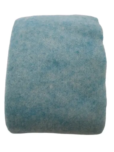 [A-025073] Wolband Heavy Wolvlies 522 Turkis Melange 150 mm per 5 meter