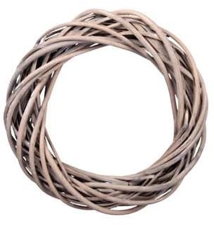 [A-024813] Krans Wilgentenen vergrijsd twijgenkrans 20 cm
