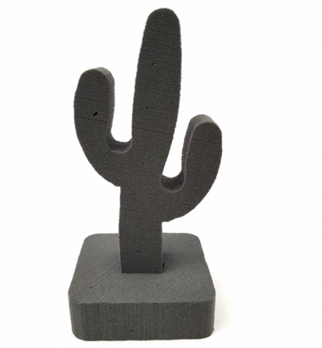 [A-019029] OASIS® Black Bioline Mini Cactus set 4 stuks kleine zwarte cactusjes 16 x 8 x 8 cm