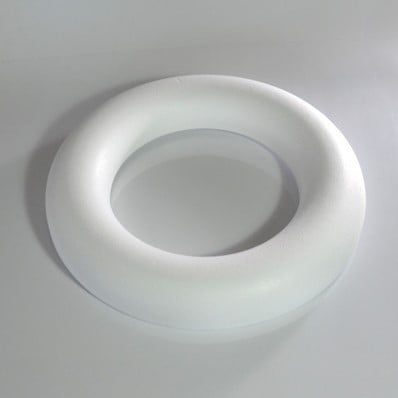[A-021042] Oasis® Styropor Piepschuim Isimo Ring Platrond 45 cm