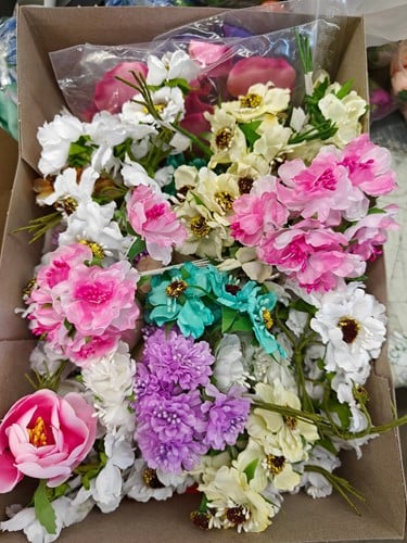 [A-026021] Mysterybox Zijden bloemen bloemschik en decoratiematerialen 