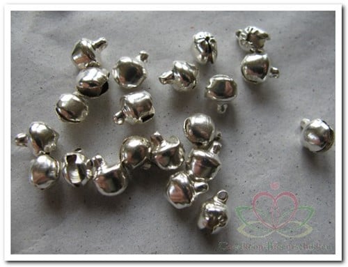 [A-008169] Christmas bells Zilver Mini ca. 20 stuks