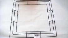 [A-010668] Metalen Frame voor kransen vierkant 45 cm (18 inch)