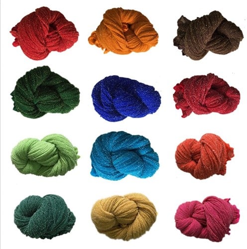 [A-021045] Nylon Glitter voor het maken van bloemen Oranje
