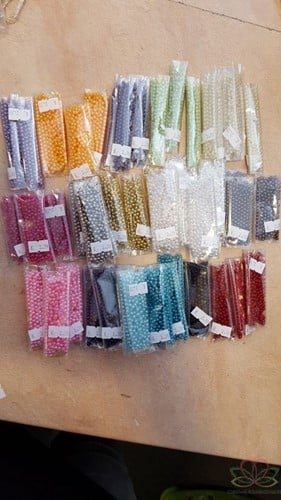 [A-012608] Rijgparels 11 Choco 4 mm ca. 300 stuks