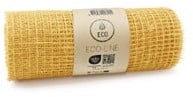 [A-027210] Sizo net Jute Mosterdgeel 5 meter x 30 cm
