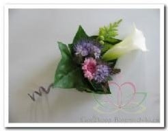 [A-011211] Draad Groen gelakt bloemendraad 1,5 mm 40 cm 20 stuks kleinverpakking 