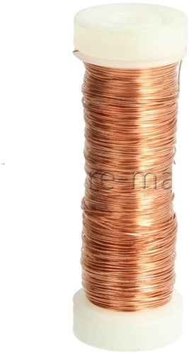 [A-024842] Myrtendraad 11 Koper 0,3 mm 30 gram